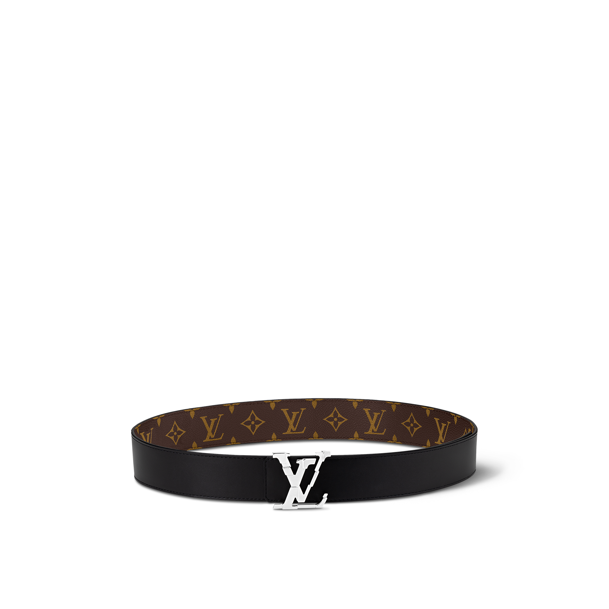 Black louis discount vuitton monogram belt